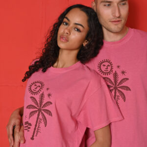 Blackblom Unisex T-shirt “Palm” Πετροπλυμένο - Image 5