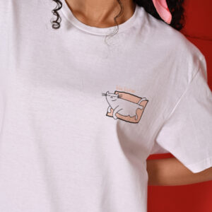 Blackblom Unisex T-shirt “Chill Cat” - Image 3