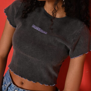 Blackblom Rib Acid Crop Top - Image 4