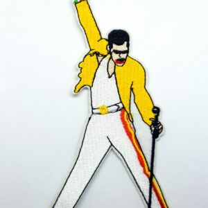 "Freddie Mercury" Iron On Patch - Image 1