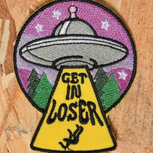 "Get In" Iron On Patch - Image 1