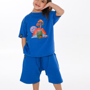 Blackblom Kids Unisex Βερμούδα Μπλε - Image 4