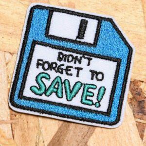 "Save This" Iron On Patch - Image 1