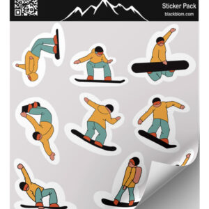 Blackblom Unisex Ζακέτα Φούτερ Snowboard - Image 2