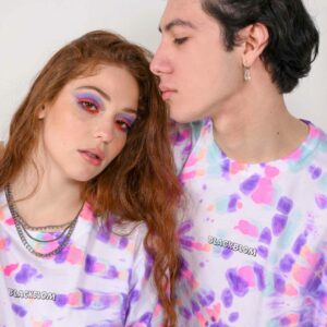 Blackblom Unisex T-shirt tie dye πολύχρωμη - Image 1