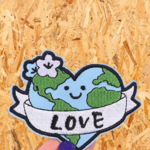 "Earth" Iron On Patch - Image 1