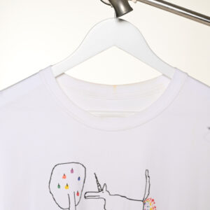 Blackblom X π Unisex T-shirt “Unicorn” - Image 2