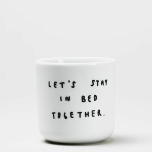 "Let's Stay In Bed" Κούπα - Image 1