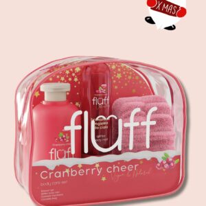 Fluff Body Care Set Cranberry Cheer 3pcs - Image 1