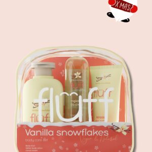 Fluff Body Care Set Vanilla Snowflake 3pcs - Image 1