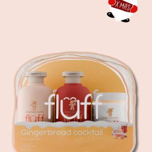 Fluff Body Care Set Gingerbread Cocktail 3pcs - Image 1