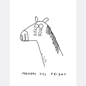 Yahya Studio "Monday Till Friday" Poster - Image 1